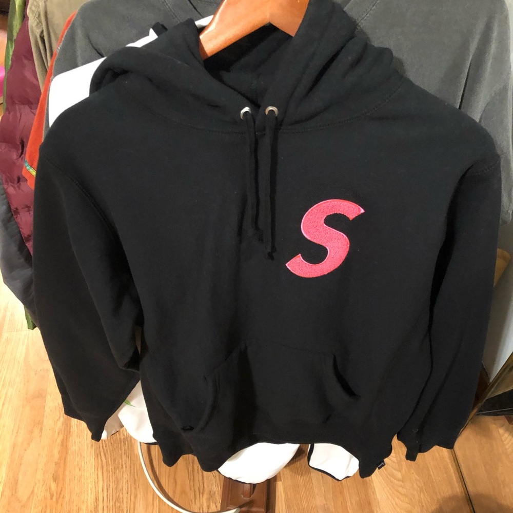 Supreme Pink “S” Hoody